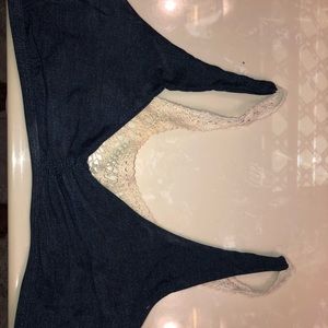 L space bathing suit top